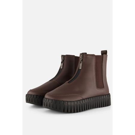 Ilse Jacobsen Tulip6372 Chelsea boots bruin Nylon
