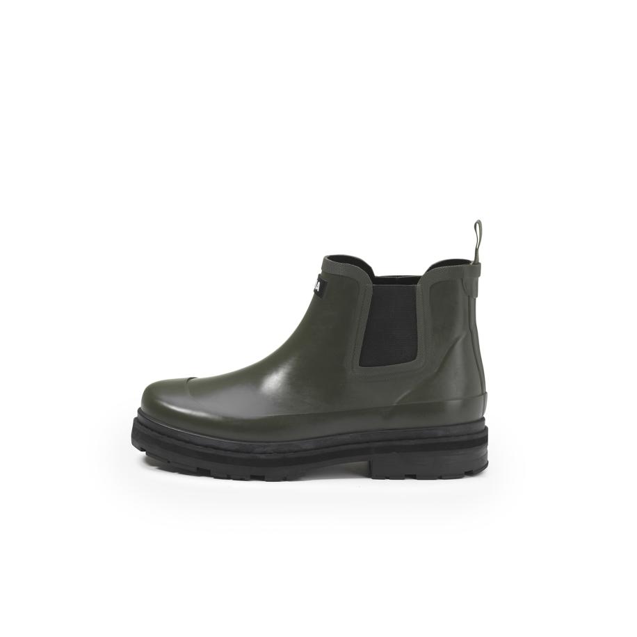 Aigle AIGLE Enkellaarsje SOFT RAIN kaki -