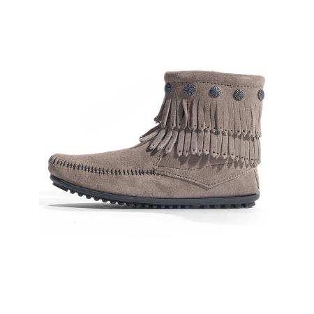 Minnetonka Minnetonka Enkellaarsjes grijs