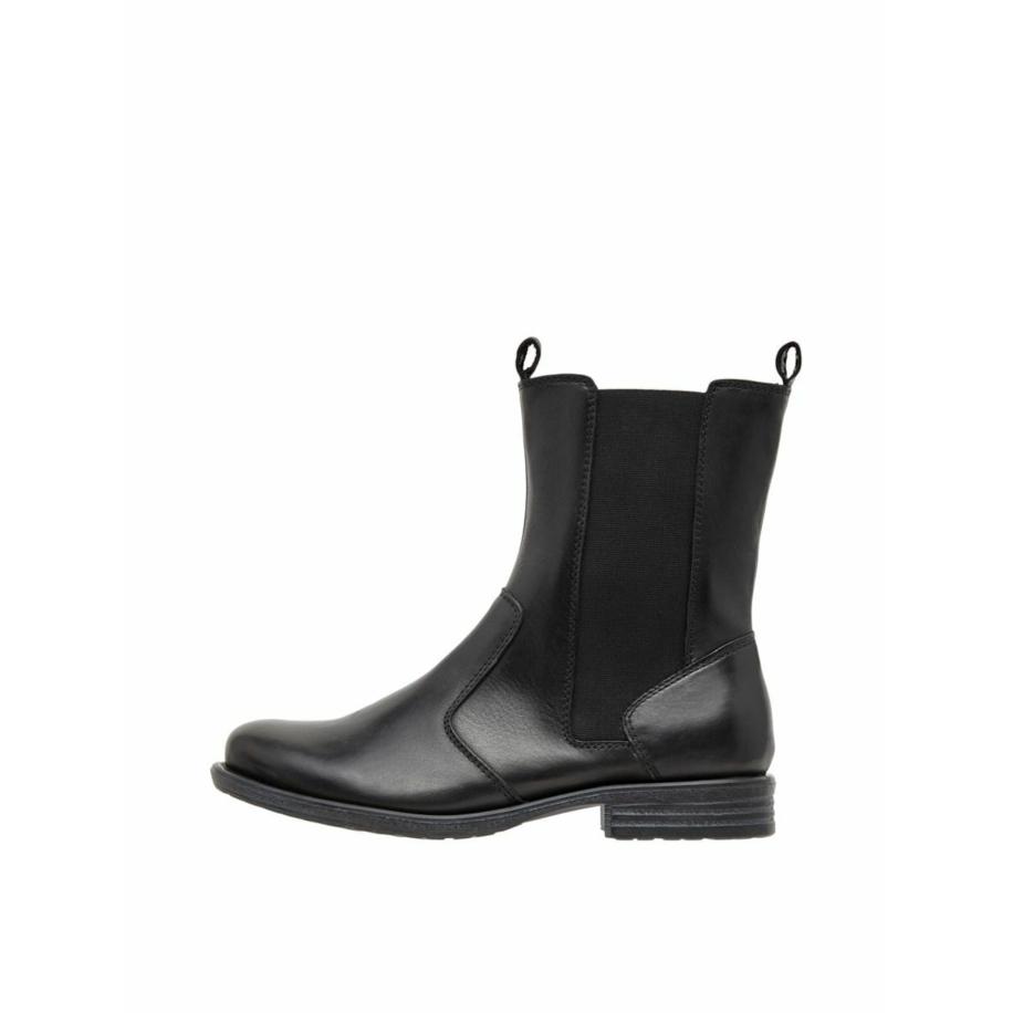 Bianco Bianco Enkellaarsjes zwart -