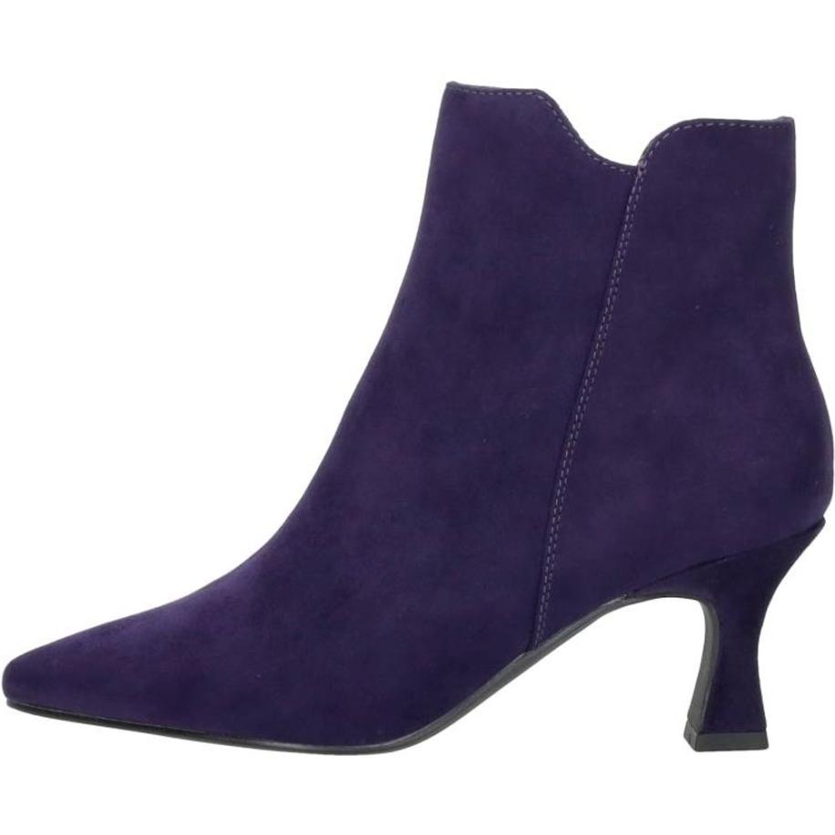 Marco Tozzi - Enkellaarsjes Hak Paars