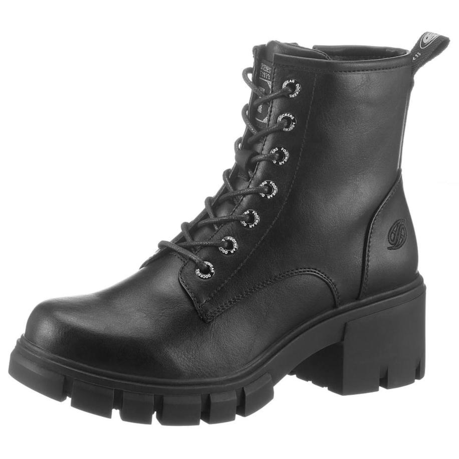 Dockers by Gerli Dockers by Gerli Veterlaarsjes zwart -