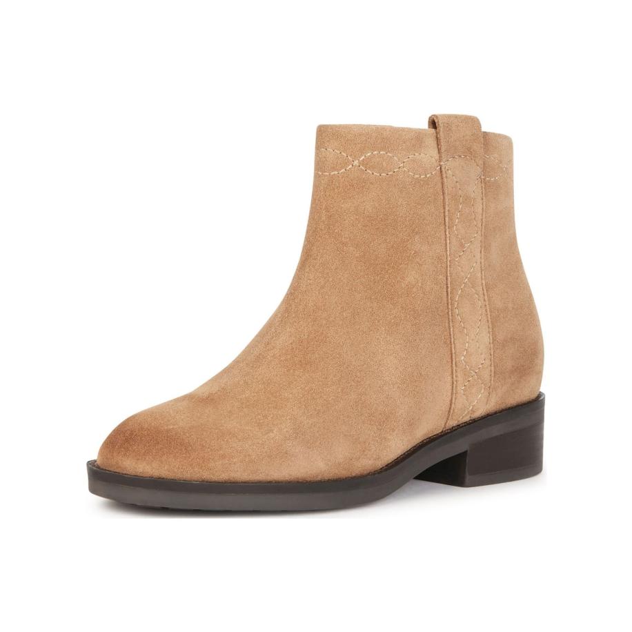 Geox GEOX Enkellaarsjes karamel -