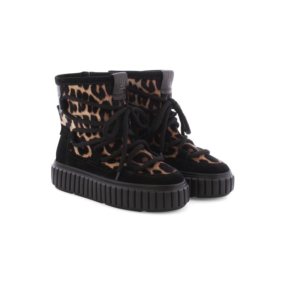 Kennel & Schmenger Kennel & Schmenger Enkellaarsjes Zap bruin / zwart -