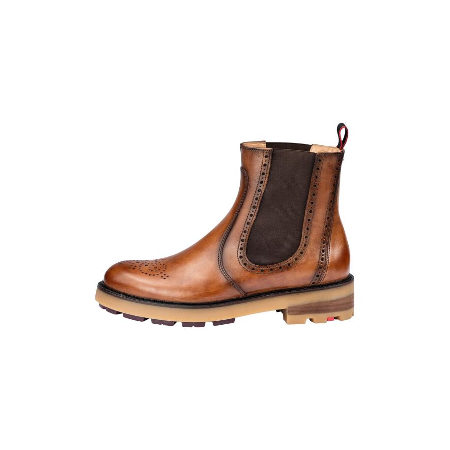 LLOYD LLOYD Chelsea boots cognac / donkerbruin -