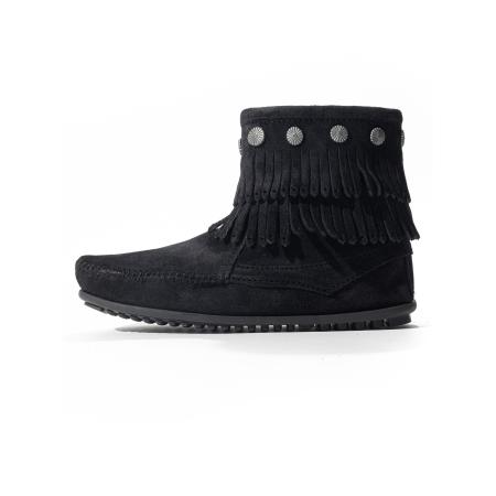 Minnetonka Minnetonka Enkellaarsjes zwart