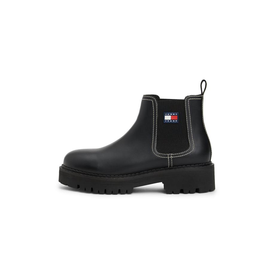 Tommy Jeans Tommy Jeans Chelsea boots zwart -