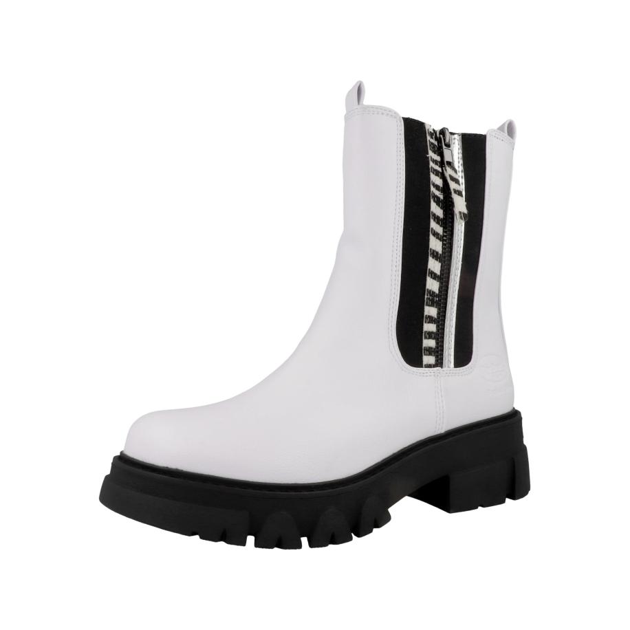 Dockers by Gerli Dockers by Gerli Chelsea boots zwart / wit -