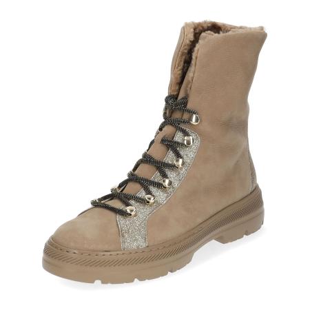 Paul Green Paul Green Veterlaarsjes beige / goud