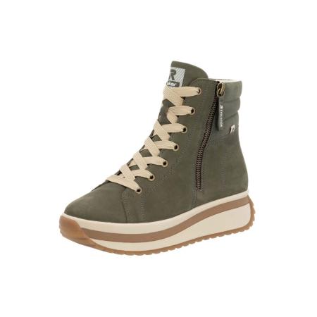 Rieker Sport Rieker Sport Veterlaarsjes olijfgroen
