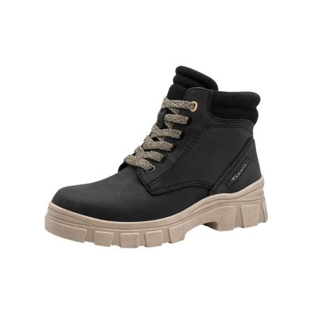 Tamaris Veterlaarsjes zwart