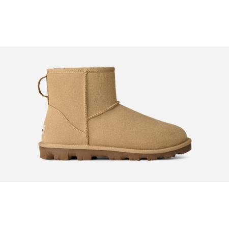 UGG® Essential Mini-laars voor dames in Beige, Maat 36, Suede