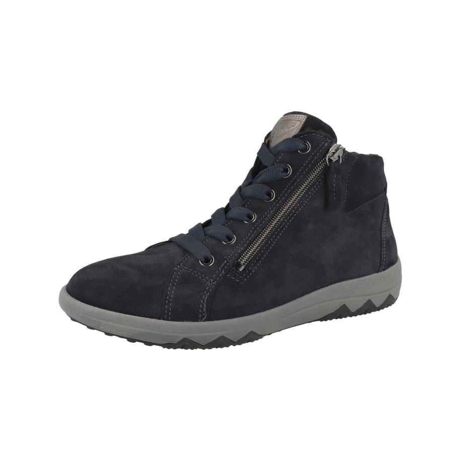 Waldläufer WALDLÄUFER Veterlaarsjes H-Teresa donkerblauw -