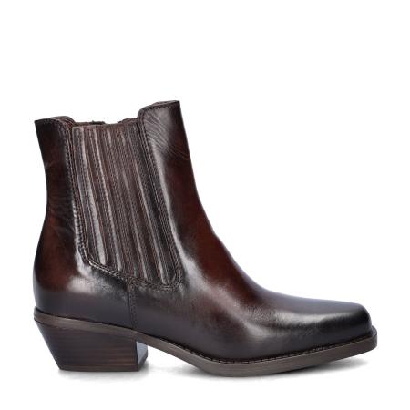 Nelson rits- & gesloten boots Bruin 490573