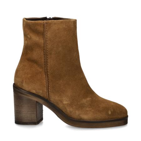 Nelson rits- & gesloten boots Bruin 460523