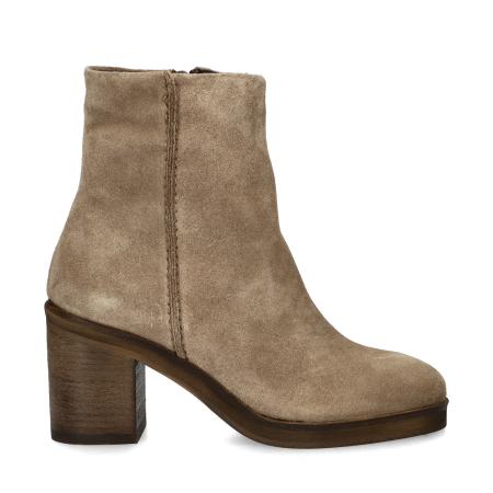 Nelson rits- & gesloten boots Bruin 460531