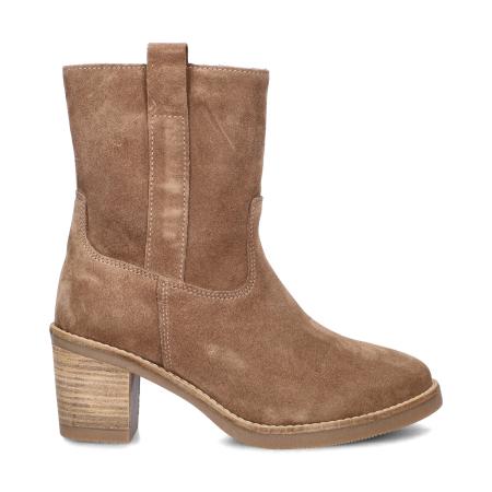 Nelson rits- & gesloten boots Bruin 500264