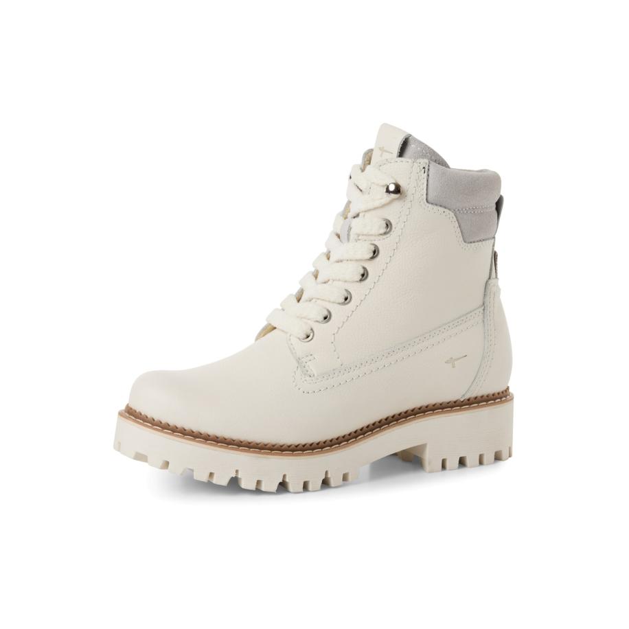 Tamaris Tamaris Veterlaarsjes wit -