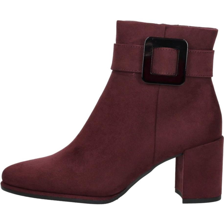 Marco Tozzi - Enkellaarsjes Hak Rood