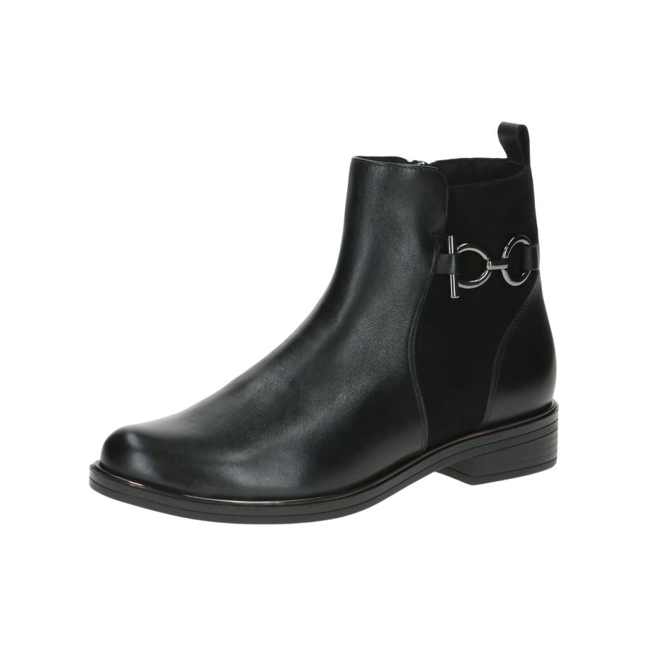 Caprice CAPRICE Enkellaarsjes zwart -