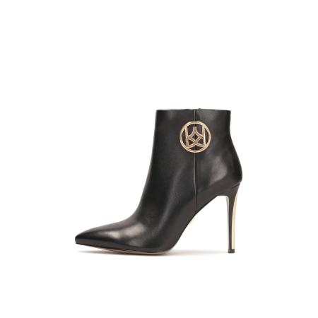 Kazar Enkellaarsje goud / zwart