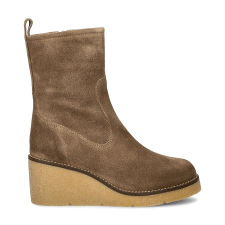 Unisa Miss rits- & gesloten boots Bruin 468926