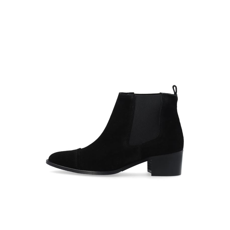 Bianco Bianco Chelsea boots Carol zwart -