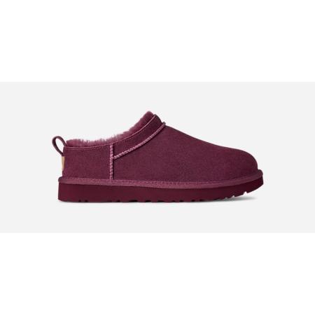 UGG® Classic Micro-laars in Burnt Magenta, Maat 39, Suede