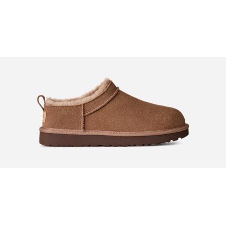 UGG® Classic Micro-laars in Rocky Oak, Maat 40, Suede