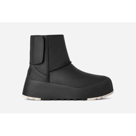 UGG® Classic StreetScape Leather-laars in Black, Maat 36, Leder