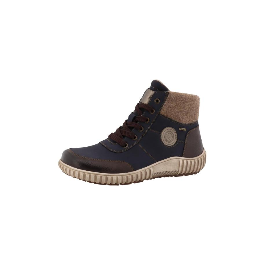 ROMIKA Boots beige / navy / donkerbruin Blauw