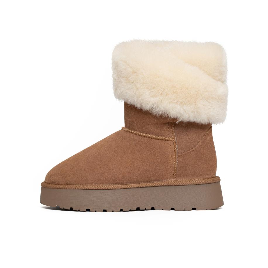 Gooce Snowboots BEVERLY kastanjebruin Bruin