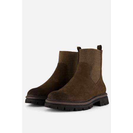 Marco Tozzi Chelsea boots bruin Synthetisch
