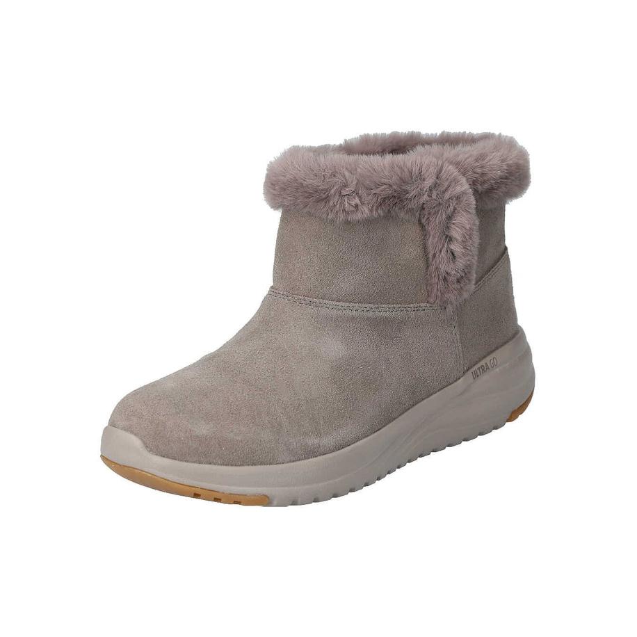 Skechers SKECHERS Boots On The Go Stellar - Cozy Step stone grey -
