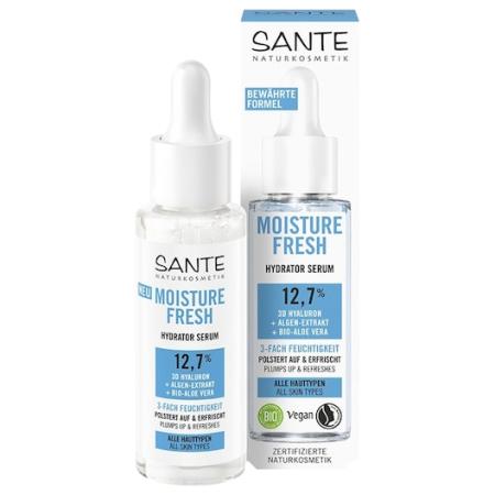 Sante Naturkosmetik Gezichtsverzorging Moisture Fresh Hydrator Serum Hydraterend serum Dames 30 ml