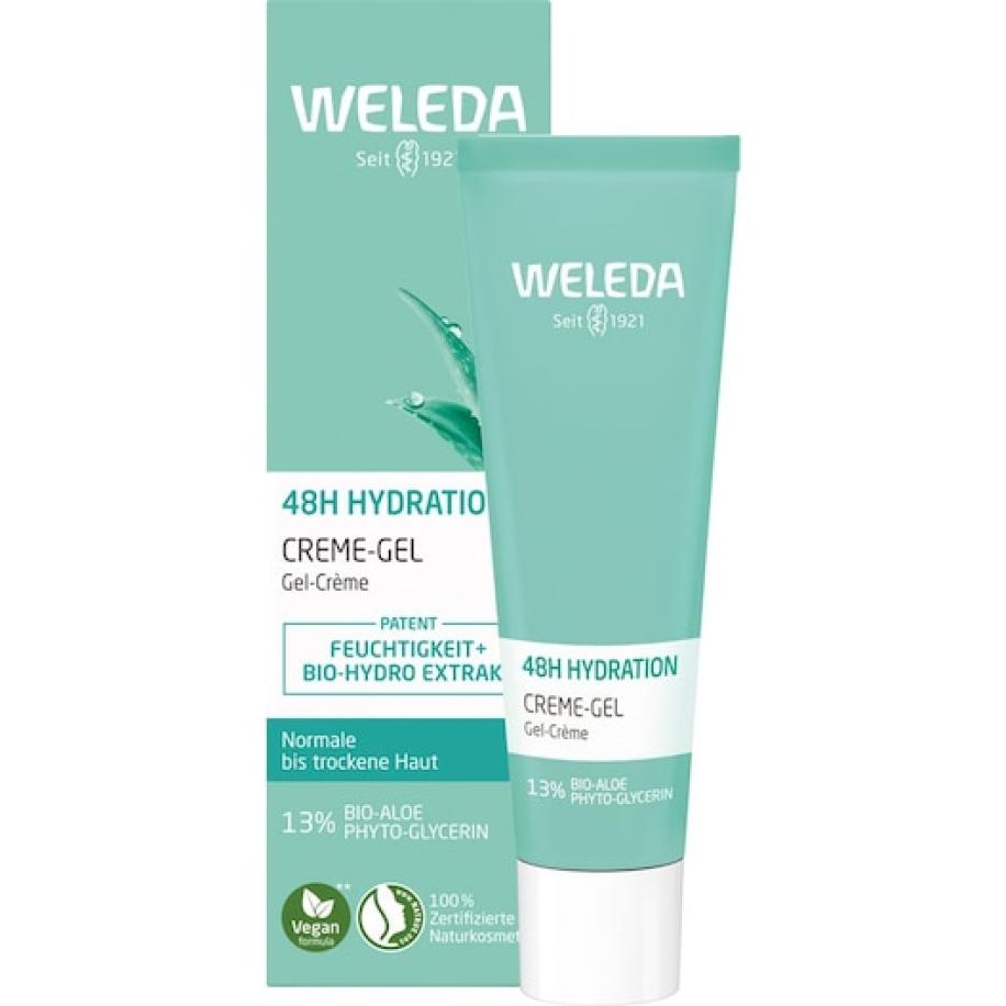 Weleda Intensive care 48H Hydratatiecrème-Gel Gezichtscrème Unisex 30 ml