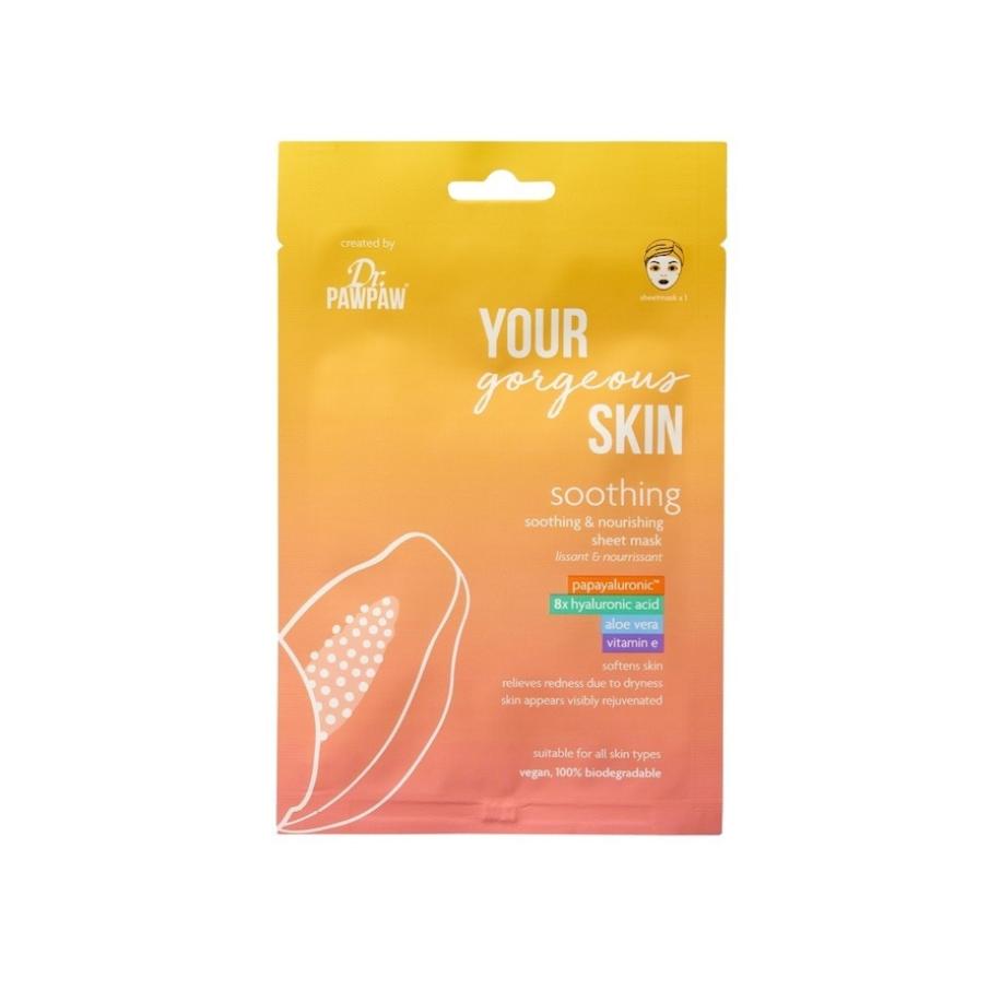 Dr. PawPaw Dr. Pawpaw Your Gorgeous Skin Sheet Mask Soothing