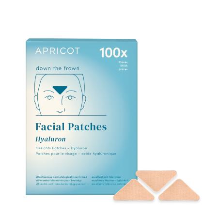 Apricot Cotton Facial Patches with Hyaluron - pack 100