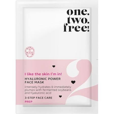 One.two.free! Gezichtsverzorging Hyaluronic Power Face Mask Hydraterende maskers Dames