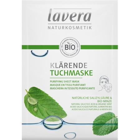 Lavera Maskers Natuurlijk salicylzuur & biologische munt Hydraterende maskers Dames 21 ml