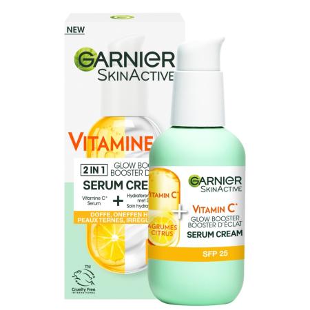 Garnier 2-in1 Serum Cream Vitamine C SPF25