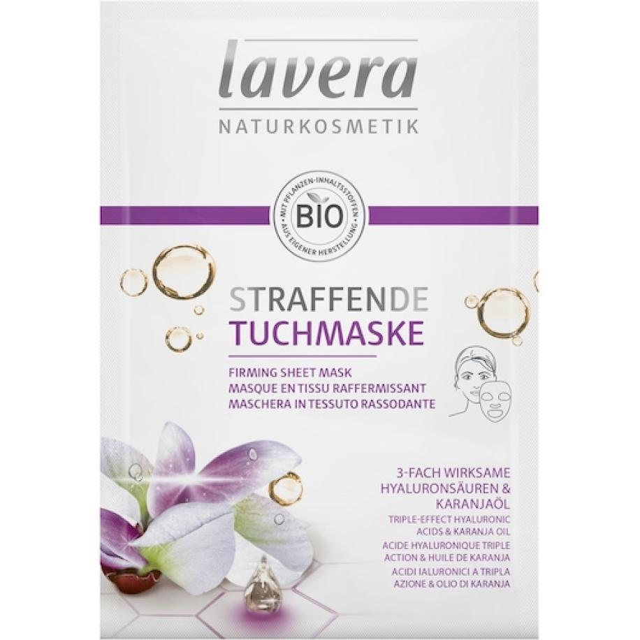 Lavera Maskers 3-voudig effectieve hyaluronzuren & karanja-olie Hydraterende maskers Dames 21 ml