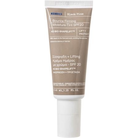 Korres Black Pine 4D Bio-ShapeLift Verstevigende vochtinbrengende crème SPF20 Dagcrème Dames 40 ml