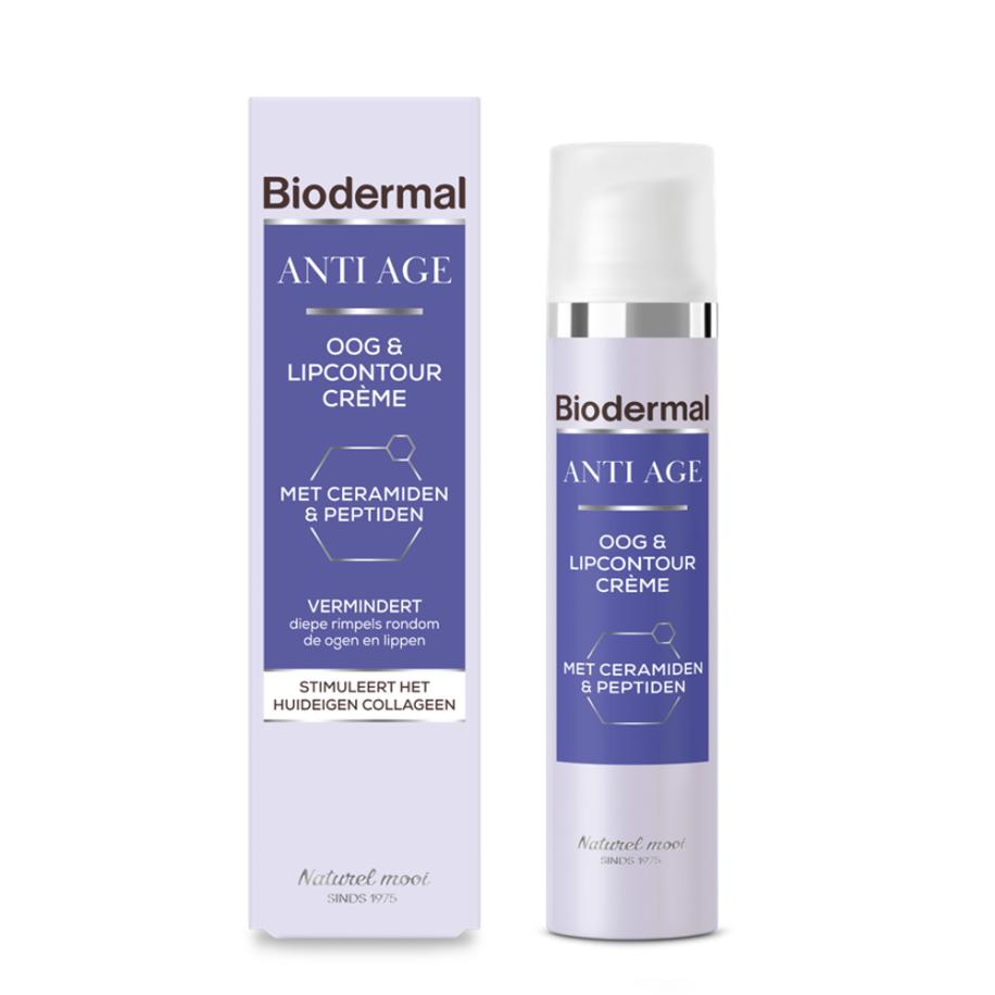Biodermal Anti Age Oog & Lipcontour Crème