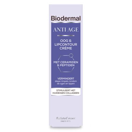 Biodermal Anti Age Oog & Lipcontour Crème