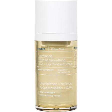Korres White Pine Meno Reverse Gladstrijkende oog- en lipcontourcrème Oogcrème Dames 15 ml