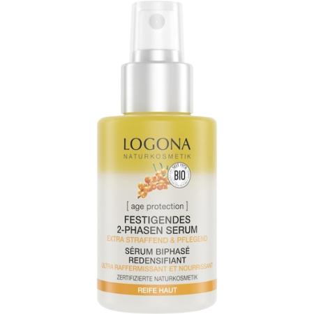Logona Anti-aging verzorging Verstevigend 2-fasen olie serum Hydraterend Dames 30 ml