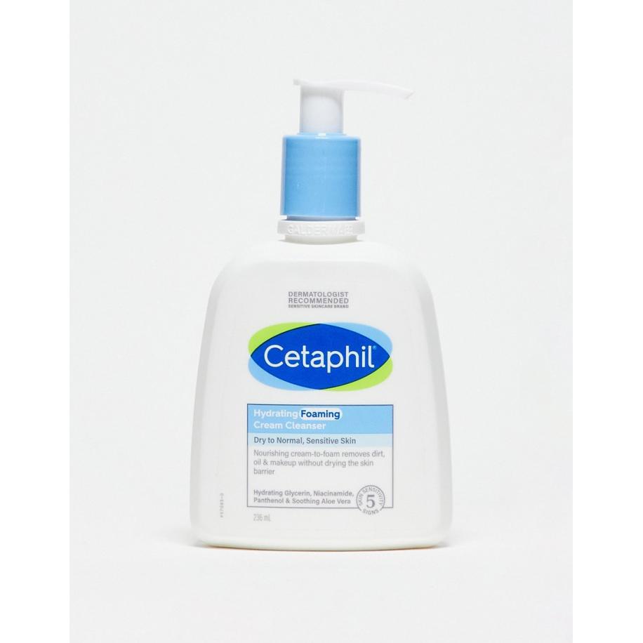 Cetaphil Hydraterende schuimende crèmereiniger: 236ml-Geen kleur