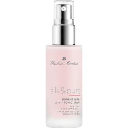 Charlotte Meentzen Silk & Pure Silky Soft 2-in-1 Tonic Spray Gezichtscrème Dames 95 ml