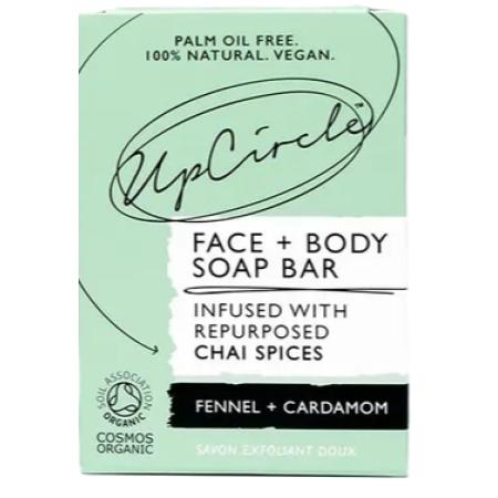 Upcircle Face & Body Soap Bar Fennel & Cardamom